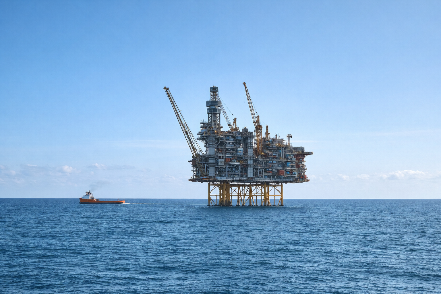 20260102_1402_Offshore Oil Rig_remix_01kdzcsfzyfcct50j12djy41mh