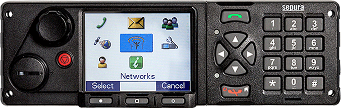Sepura SCG22 (with SCC3 colour display)
