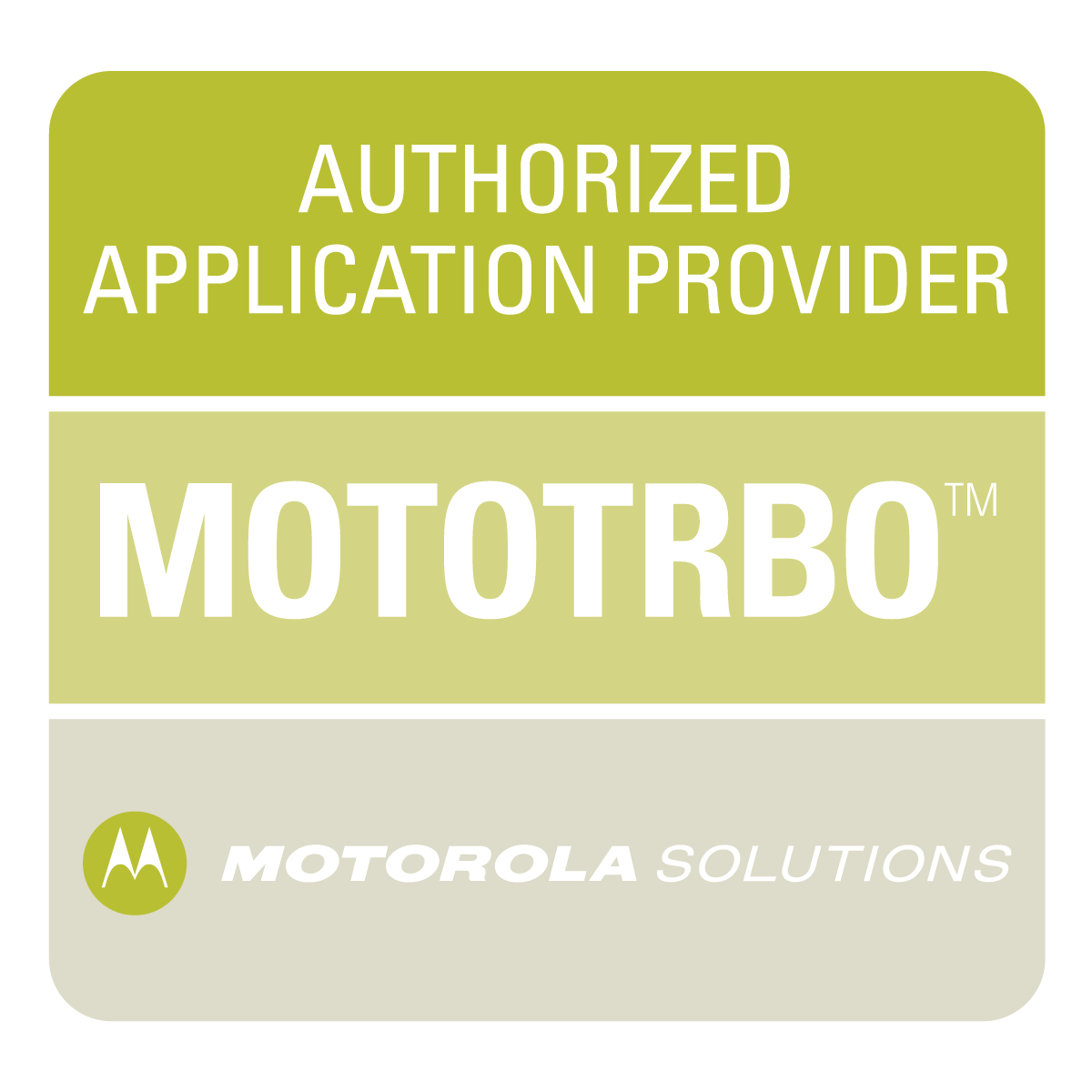 Authorized Application Provider for MotoTrbo