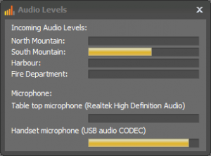 Audio Levels in SoftRadio