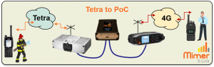 X-Link connection with Tetra and PoC